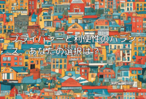 プライバシーと利便性のバランス、あなたの選択は？