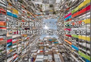 総合的な戦略でビジネスを加速！日経BP総合研究所の全面支援