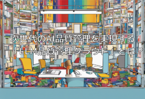 次世代のAI品質管理を実現する「LLM品質管理クラウド」とは？