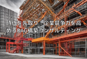 時代を先取り！企業競争力を高めるRAG構築コンサルティング