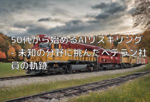 50代から始めるAIリスキリング – 未知の分野に挑んだベテラン社員の軌跡