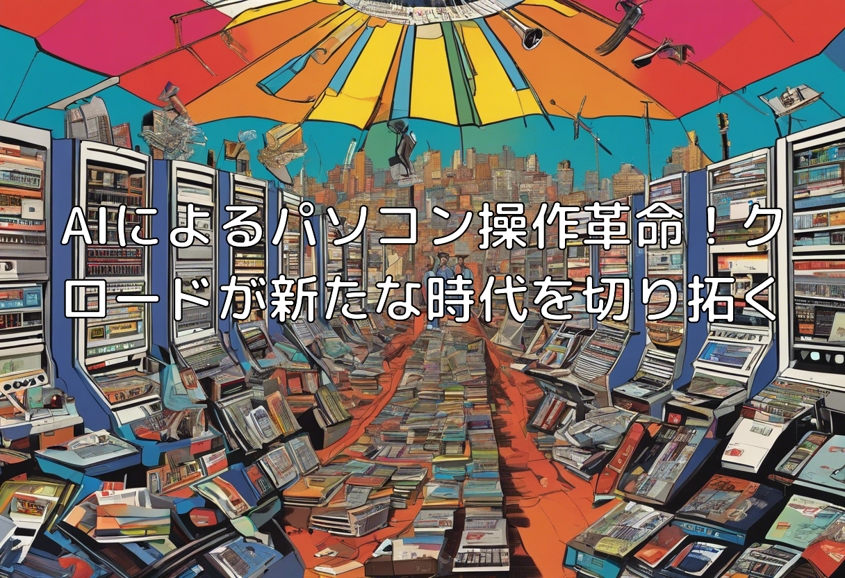 AIによるパソコン操作革命！クロードが新たな時代を切り拓く