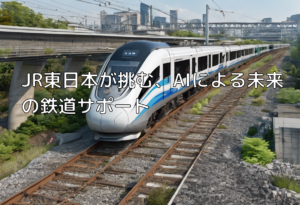 JR東日本が挑む、AIによる未来の鉄道サポート