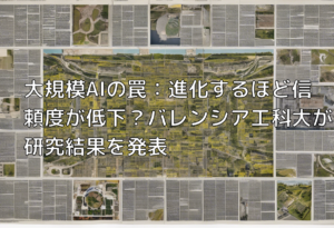 大規模AIの罠：進化するほど信頼度が低下？バレンシア工科大が研究結果を発表