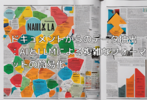 ドキュメントからのデータ抽出：AIとLLMによる複雑なフォーマットの簡易化