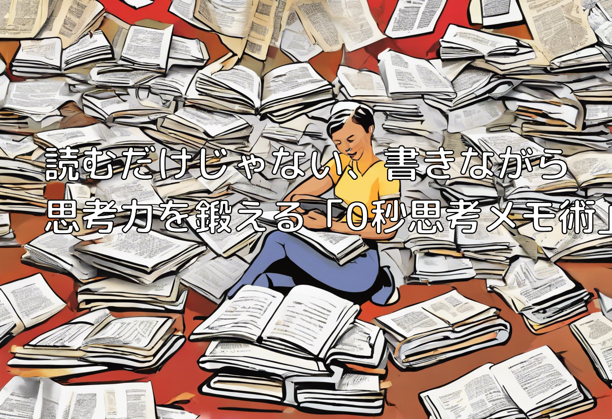 読むだけじゃない、書きながら思考力を鍛える「0秒思考メモ術」