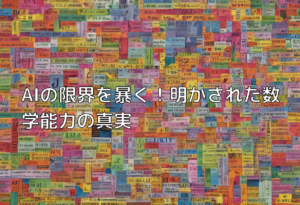 AIの限界を暴く！明かされた数学能力の真実