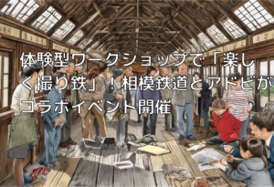 体験型ワークショップで「楽しく撮り鉄」！相模鉄道とアドビがコラボイベント開催