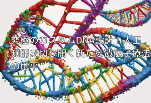 究極のカスタムDNA設計！人工知能が切り開く新たな遺伝子療法の地平