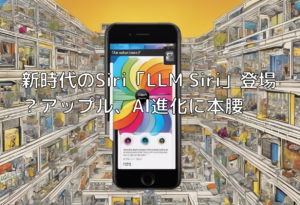 新時代のSiri「LLM Siri」登場？アップル、AI進化に本腰