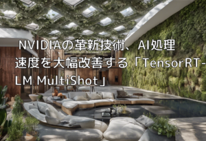 NVIDIAの革新技術、AI処理速度を大幅改善する「TensorRT-LLM MultiShot」