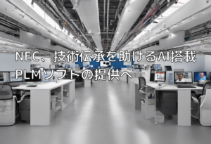 NEC、技術伝承を助けるAI搭載PLMソフトの提供へ