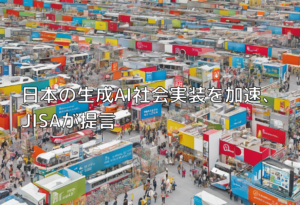 日本の生成AI社会実装を加速、JISAが提言