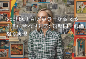 SELFBOT AIアバターが変えるお問い合わせ対応: 短期間・低価格で実現