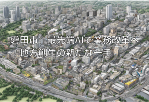 磐田市、最先端AIで業務改革へ！地方創生の新たな一手