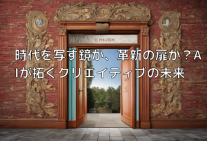 時代を写す鏡か、革新の扉か？AIが拓くクリエイティブの未来