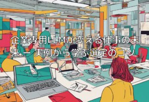 企業専用LLMが変える仕事の未来 ー 実例から学ぶ選定のコツ