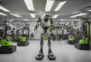 NVIDIA、ロボットの思考を強化する新AIツールを発表