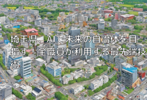 埼玉県、AIで未来の自治体を目指す！全職員が利用する最先端技術