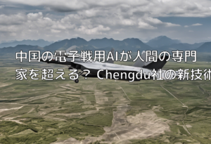 中国の電子戦用AIが人間の専門家を超える？ Chengdu社の新技術