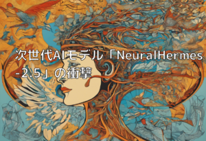 次世代AIモデル「NeuralHermes-2.5」の衝撃