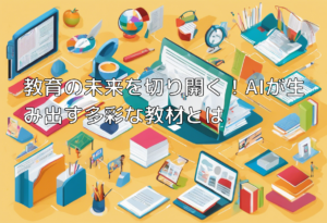 教育の未来を切り開く！AIが生み出す多彩な教材とは