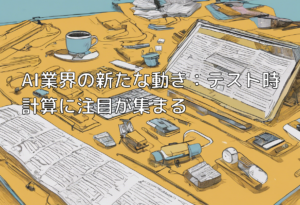 AI業界の新たな動き：テスト時計算に注目が集まる