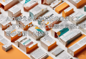 AIが変える広告校正の未来！エクサウィザーズと山陰合同銀行が始める新しい製法