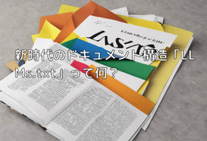 新時代のドキュメント構造「LLMs.txt」って何？