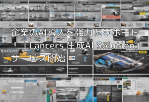 企業のAI導入を強力にサポート！「Lancers 生成AI Solution」サービス開始