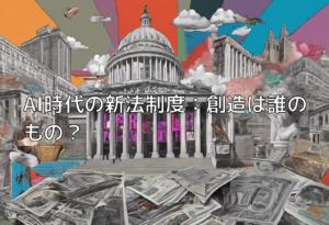 AI時代の新法制度：創造は誰のもの？