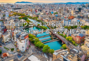 AIが創り出す幻の名所！ 福岡のサイトが紹介する”架空の観光地”とは？