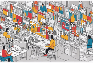 AI導入、大企業と中小企業の格差明らかに―最新調査から見える現状と課題