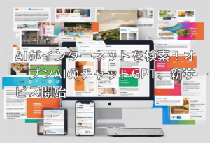 AIがインターネットを検索！オープンAIのチャットGPT、新サービス開始