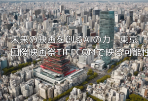 未来の映画を創るAIの力—東京国際映画祭TIFFCOMで映る可能性