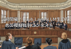 初開催！Haub LawのLLM生のための模擬裁判コンテスト