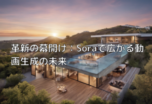 革新の幕開け：Soraで広がる動画生成の未来