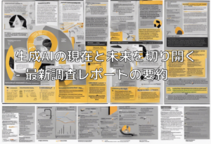 生成AIの現在と未来を切り開く – 最新調査レポートの要約