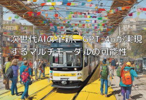 次世代AIの革新、GPT-4oが実現するマルチモーダルの可能性