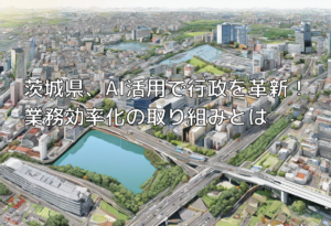 茨城県、AI活用で行政を革新！業務効率化の取り組みとは