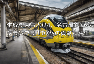 生成AI大賞2024、名古屋鉄道がグランプリ！DXへの貢献が評価