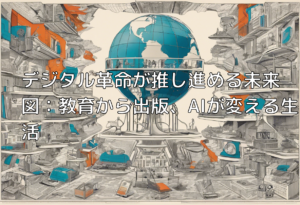 デジタル革命が推し進める未来図：教育から出版、AIが変える生活