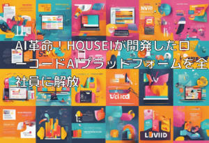 AI革命！HOUSEIが開発したローコードAIプラットフォームを全社員に解放