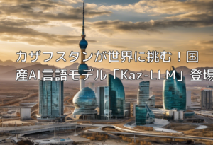 カザフスタンが世界に挑む！国産AI言語モデル「Kaz-LLM」登場