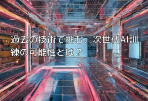 過去の技術で挑む、次世代AI訓練の可能性とは？