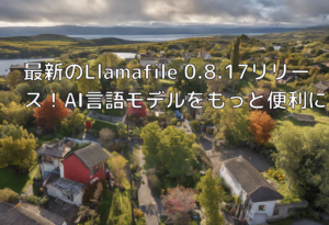 最新のLlamafile 0.8.17リリース！AI言語モデルをもっと便利に