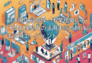 AI活用の最前線：事業組織における生成型AIの活用実態と期待高まるAIエージェント