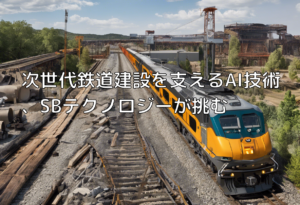 次世代鉄道建設を支えるAI技術、SBテクノロジーが挑む