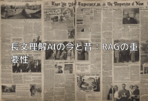 長文理解AIの今と昔：RAGの重要性