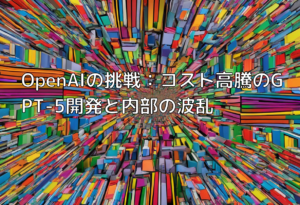 OpenAIの挑戦：コスト高騰のGPT-5開発と内部の波乱